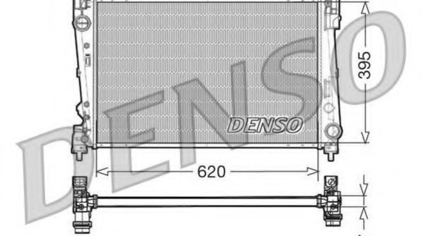 Radiator, racire motor LANCIA DELTA III (844) (2008 - 2014) DENSO DRM13015 piesa NOUA