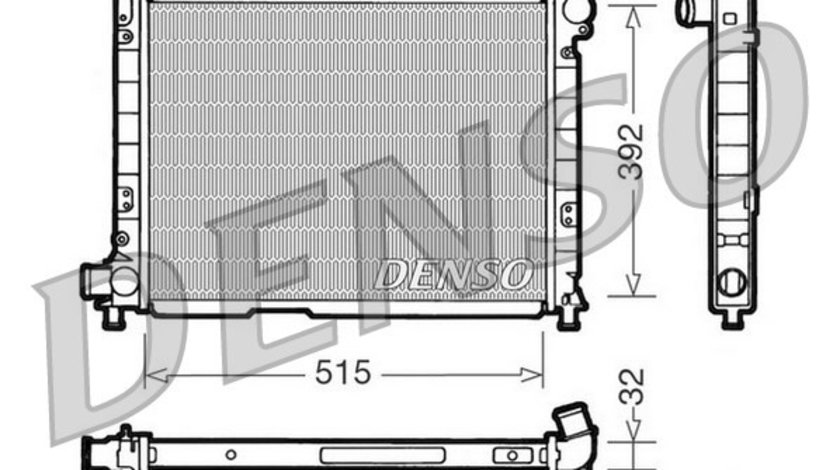 Radiator, racire motor LANCIA THEMA SW (834_) DENSO DRM09050