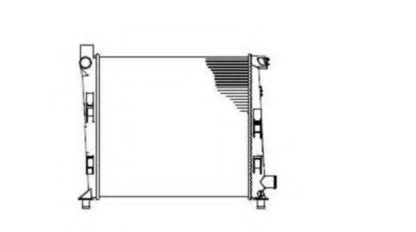 Radiator, racire motor MERCEDES A-CLASS (W168) (1997 - 2004) NRF 54717 piesa NOUA