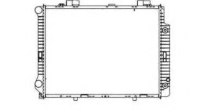 Radiator, racire motor MERCEDES E-CLASS Combi (S210) (1996 - 2003) NRF 58098 piesa NOUA