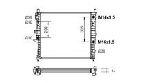 Radiator, racire motor MERCEDES M-CLASS (W163) (19...