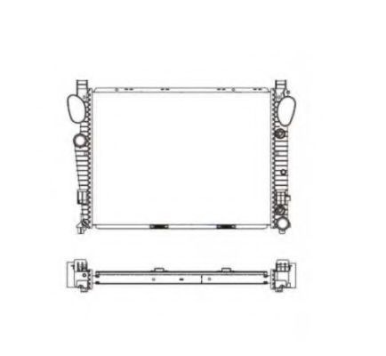 Radiator, racire motor MERCEDES S-CLASS (W220) (1998 - 2005) NRF 55337 piesa NOUA
