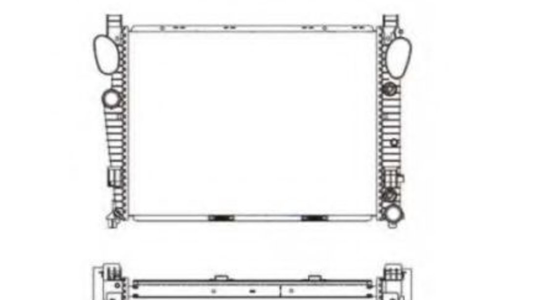 Radiator, racire motor MERCEDES S-CLASS (W220) (1998 - 2005) NRF 55337 piesa NOUA