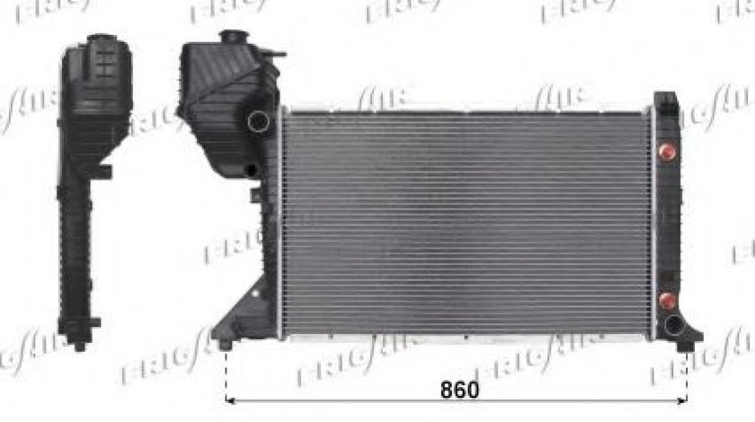 Radiator, racire motor MERCEDES SPRINTER 2-t bus (901, 902) (1995 - 2006) FRIGAIR 0206.2086 piesa NOUA