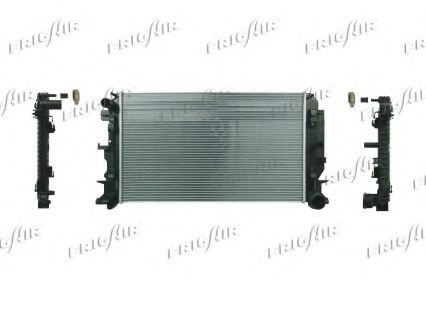 Radiator, racire motor MERCEDES SPRINTER 5-t platou / sasiu (906) (2006 - 2016) FRIGAIR 0206.2087 pi...