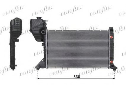 Radiator, racire motor MERCEDES SPRINTER autobasculanta (905) (2001 - 2016) FRIGAIR 0206.2086 piesa ...
