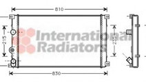 Radiator, racire motor NISSAN INTERSTAR bus (X70) ...