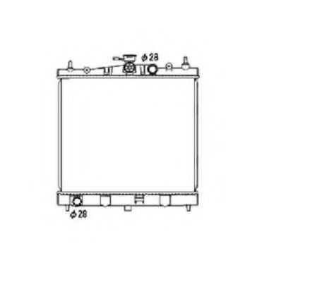 Radiator, racire motor NISSAN MICRA III (K12) (2003 - 2010) NRF 53476 piesa NOUA