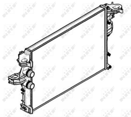 Radiator, Racire Motor Nrf Iveco 58430