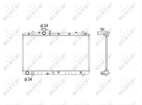 Radiator, Racire Motor Nrf Suzuki 53581