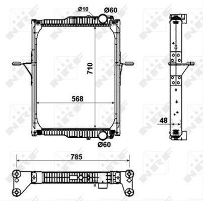 Radiator, Racire Motor Nrf Volvo 53432