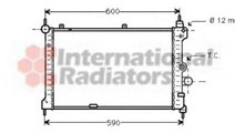 Radiator, racire motor OPEL ASTRA F Hatchback (53,...