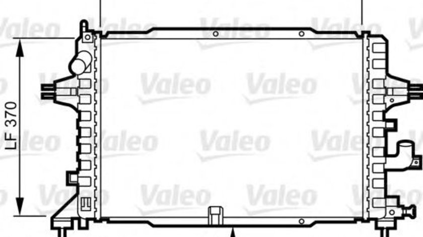 Radiator, racire motor OPEL ASTRA H Combi (L35) (2004 - 2016) VALEO 734380 piesa NOUA