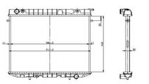 Radiator, racire motor OPEL FRONTERA A (5_MWL4) (1...