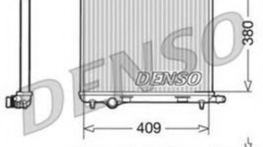 Radiator, racire motor PEUGEOT 207 CC (WD) (2007 - 2016) DENSO DRM21026 piesa NOUA