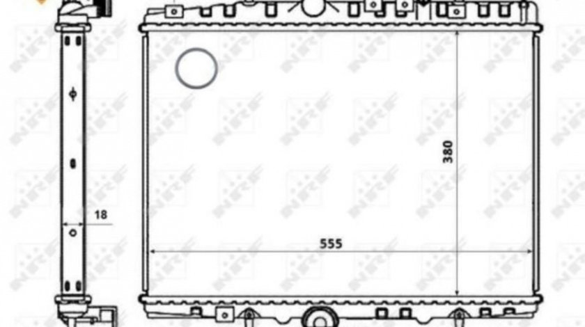 Radiator, racire motor Peugeot 406 (8B) 1995-2005 #2 106134