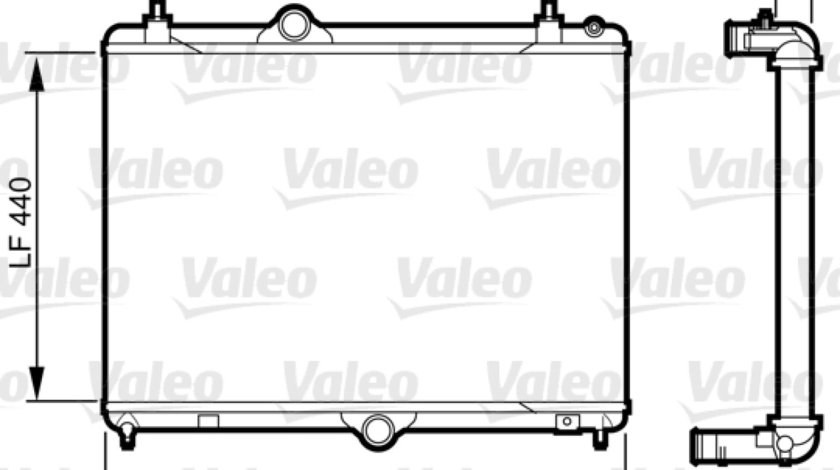 Radiator racire motor PEUGEOT 508 SW Producator VALEO 735371