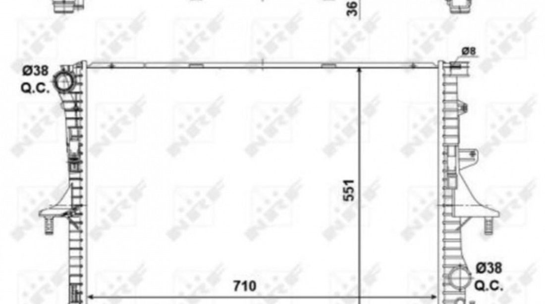 Radiator, racire motor Porsche CAYENNE (955) 2002-2010 #3 102108