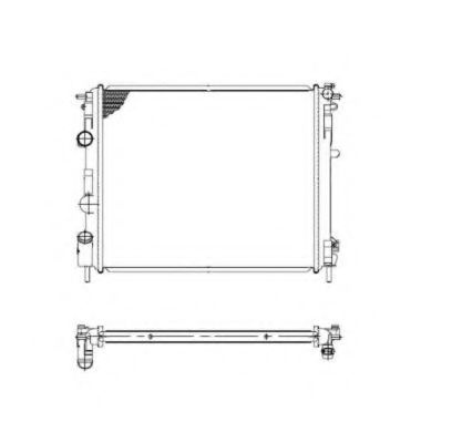Radiator, racire motor RENAULT KANGOO Express (FC0/1) (1997 - 2007) NRF 53210 piesa NOUA
