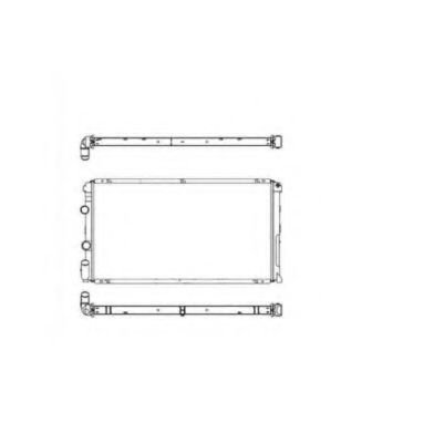 Radiator, racire motor RENAULT MASTER II bus (JD) (1998 - 2010) NRF 58213 piesa NOUA