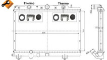 Radiator, racire motor ROVER 25 (RF) (1999 - 2005)...