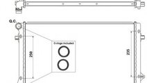 Radiator, racire motor SEAT ALTEA XL (5P5, 5P8) (2...