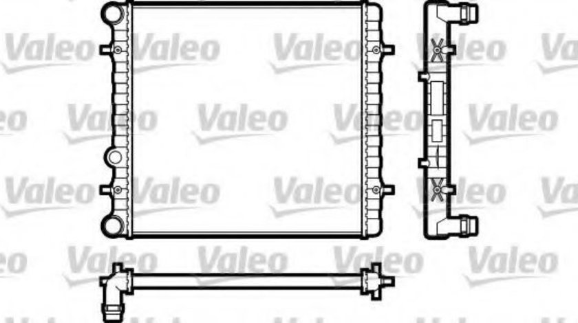 Radiator, racire motor SEAT LEON (1M1) (1999 - 2006) VALEO 731606 piesa NOUA