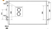 Radiator, racire motor SKODA OCTAVIA II (1Z3) (200...