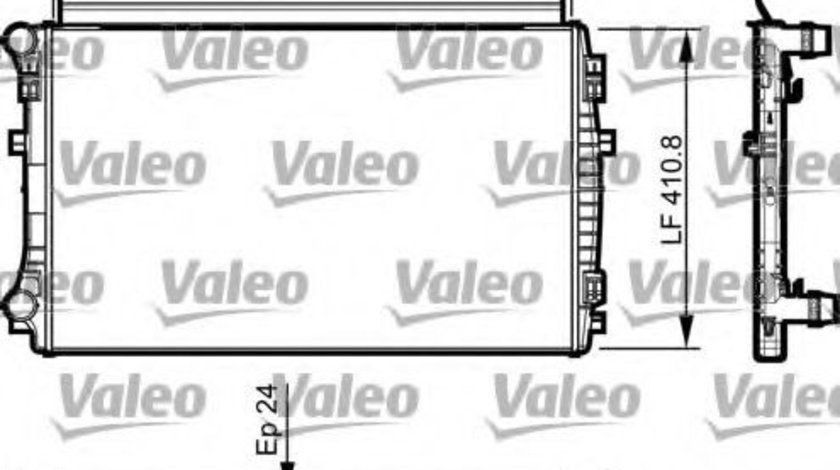 Radiator, racire motor SKODA OCTAVIA III Combi (5E5) (2012 - 2016) VALEO 735558 piesa NOUA