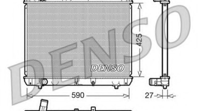 Radiator, racire motor SUZUKI GRAND VITARA I (FT) (1998 - 2005) DENSO DRM47019 piesa NOUA