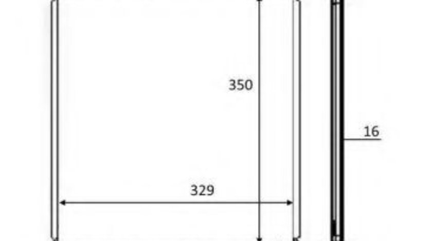 Radiator, racire motor SUZUKI SWIFT II Hatchback (EA, MA) (1989 - 2005) NRF 59083 piesa NOUA