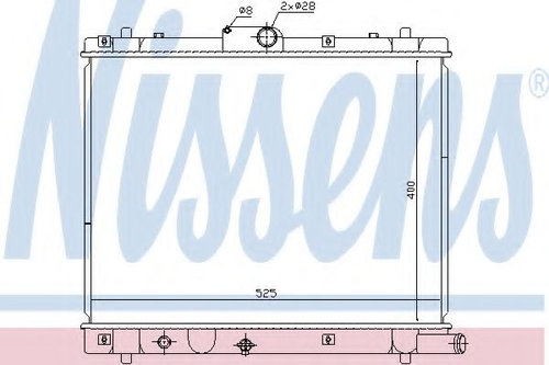 Radiator, racire motor SUZUKI SWIFT IV (FZ, NZ) (2010 - 2016) NISSENS 641759 piesa NOUA