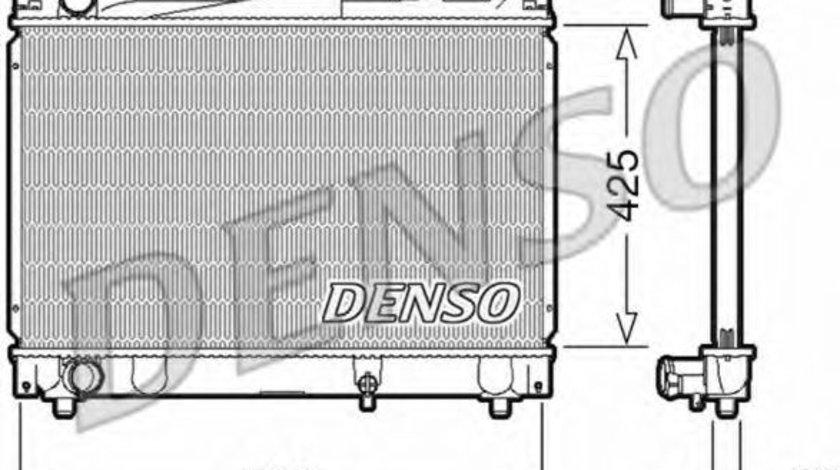 Radiator, racire motor SUZUKI VITARA (ET, TA) (1988 - 1998) DENSO DRM47030 piesa NOUA