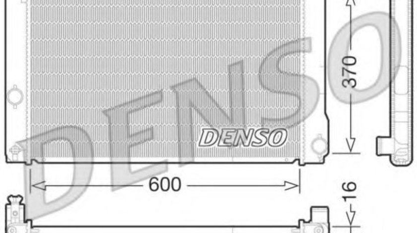 Radiator, racire motor TOYOTA PRIUS PLUS (ZVW4) (2011 - 2016) DENSO DRM50076 piesa NOUA