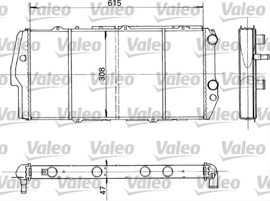 Radiator, Racire Motor Valeo Audi 730992
