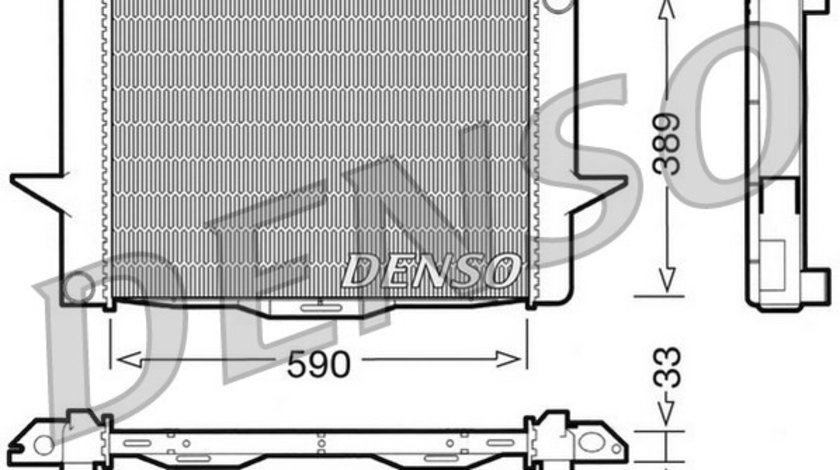 Radiator, racire motor VOLVO C70 I Convertible (873) DENSO DRM33040