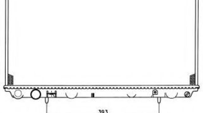 Radiator, racire motor VOLVO S40 I (VS) (1995 - 2004) NRF 519517 piesa NOUA