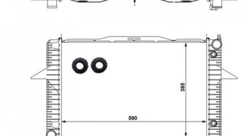 Radiator, racire motor Volvo V70 XC 1997-2007 #2 132044