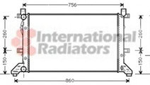 Radiator, racire motor VW LT II platou / sasiu (2D...