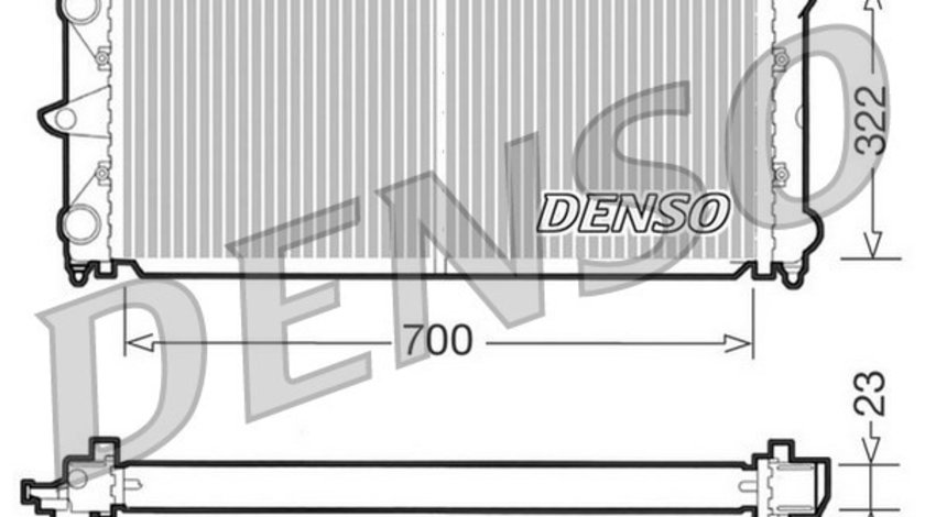 Radiator, racire motor VW PASSAT B2 Variant (33B) DENSO DRM32021