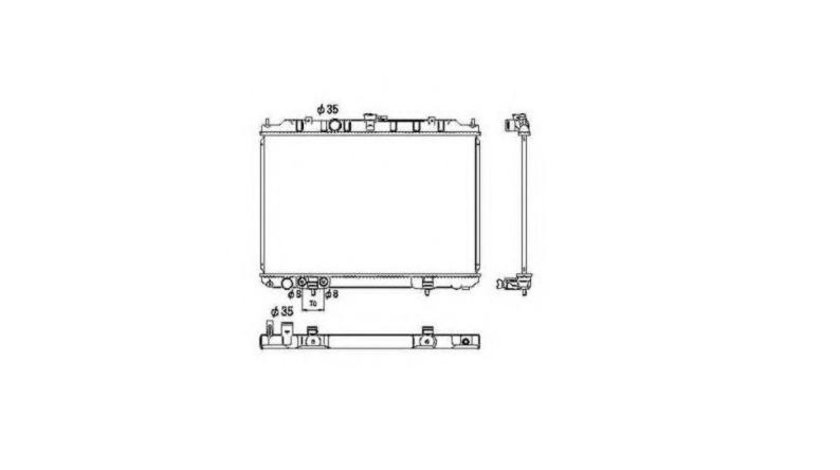 Radiator racire Nissan X-TRAIL (T30) 2001-2007 #3 01213041