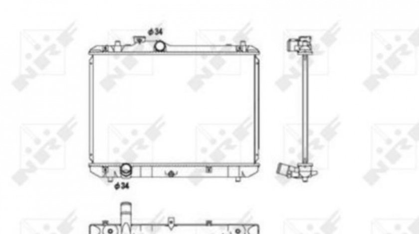 Radiator racire Suzuki SWIFT III (MZ, EZ) 2005-2016 #3 129041