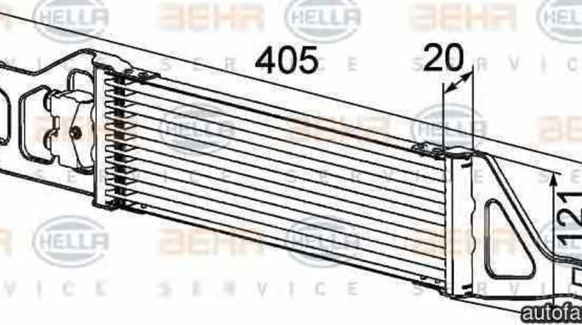 Radiator racire ulei cutie de viteze automata MERCEDES-BENZ A-CLASS W169 HELLA 8MO 376 726-401