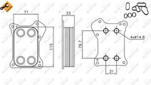 Radiator racire ulei Fiat DOBLO Combi (152, 263) 2...