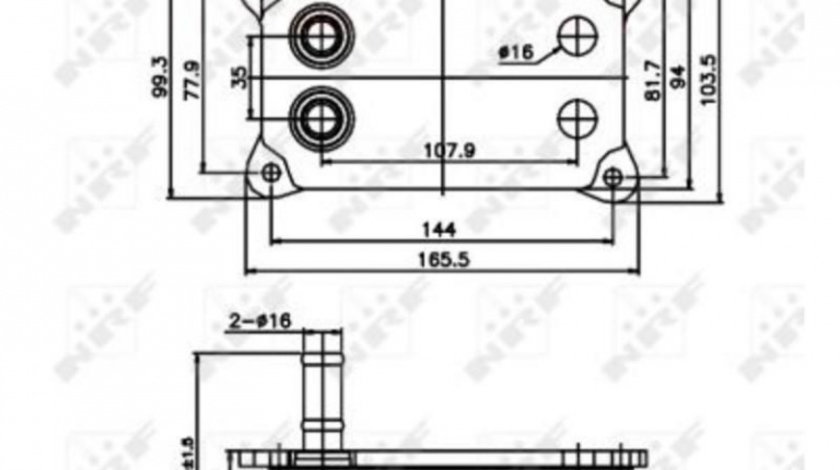 Radiator racire ulei Ford MONDEO Mk III (B5Y) 2000-2007 #3 096009N