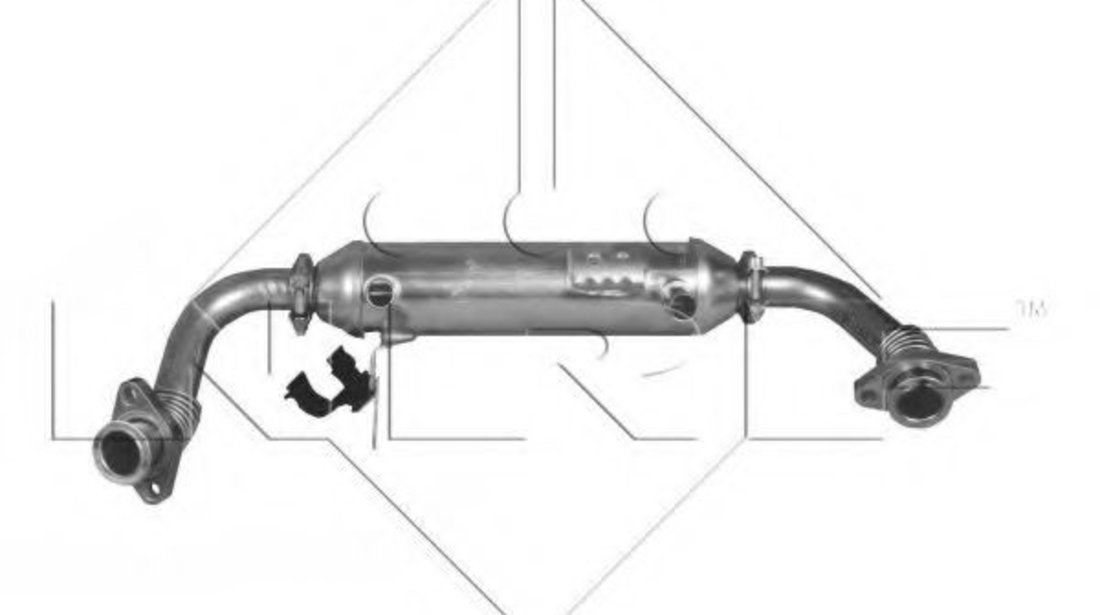 Radiator, recirculare gaze de esapament FIAT BRAVA (182) (1995 - 2003) NRF 48003 piesa NOUA