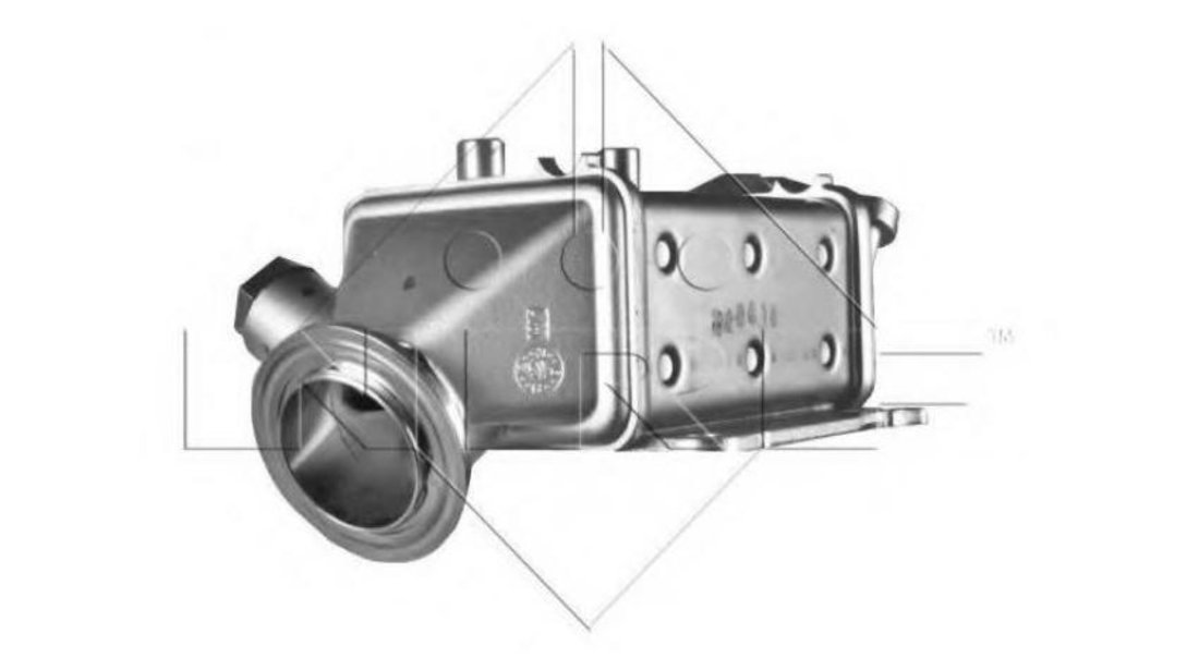 Radiator, recirculare gaze de esapament Fiat DOBLO Combi (152, 263) 2009- #3 48009