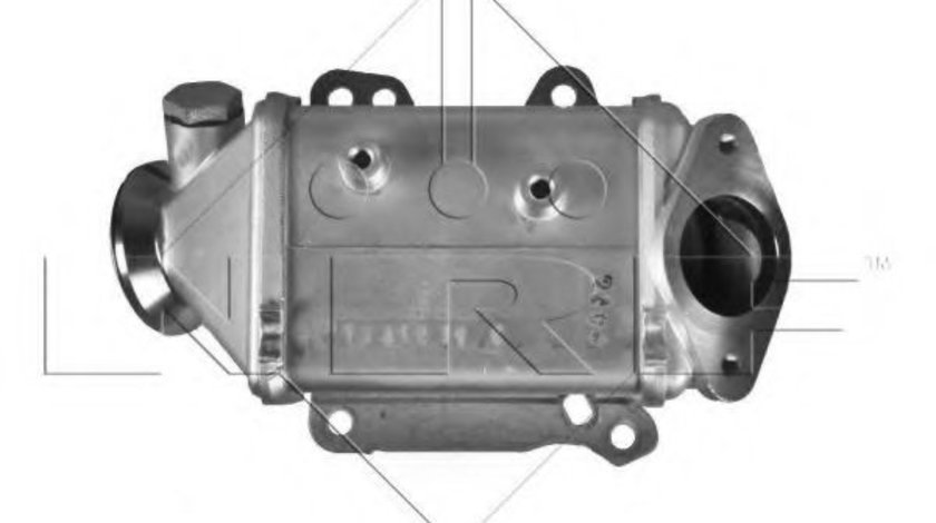 Radiator, recirculare gaze de esapament FIAT PANDA Van (169) (2004 - 2016) NRF 48009 piesa NOUA