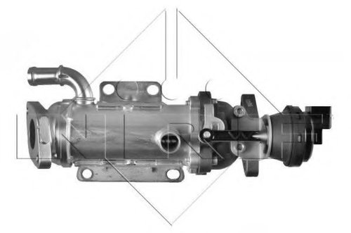 Radiator, recirculare gaze de esapament RENAULT TRAFIC II caroserie (FL) (2001 - 2014) NRF 48011 pie...