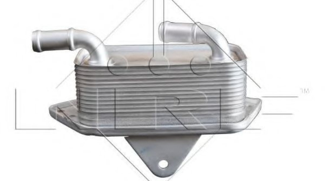 Radiator ulei, ulei motor AUDI A8 (4E) (2002 - 2010) NRF 31205 piesa NOUA